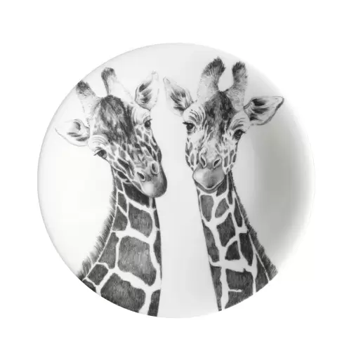 Тарелка десертная 22 см Giraffe Wild Spirit Taitu