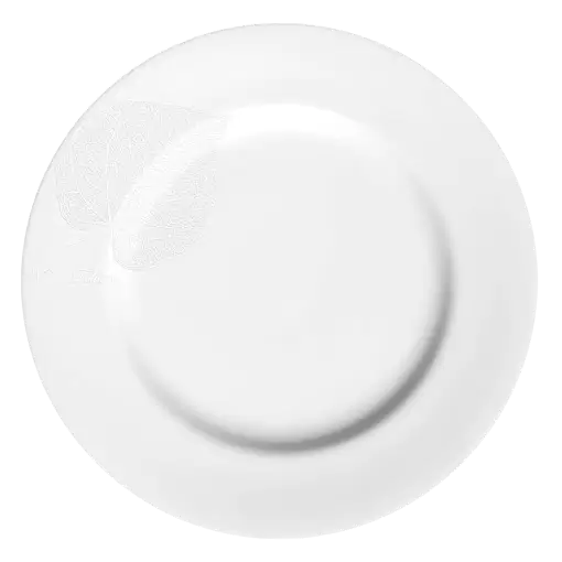 Тарелка обеденная 27 см Bianco&Bianco Taitu белая