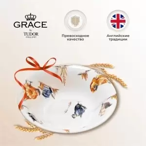 Салатник 15,8 см Country Farmyard Grace by Tudor белый