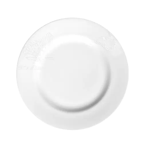 Тарелка десертная 22 см Bianco&Bianco Taitu белая